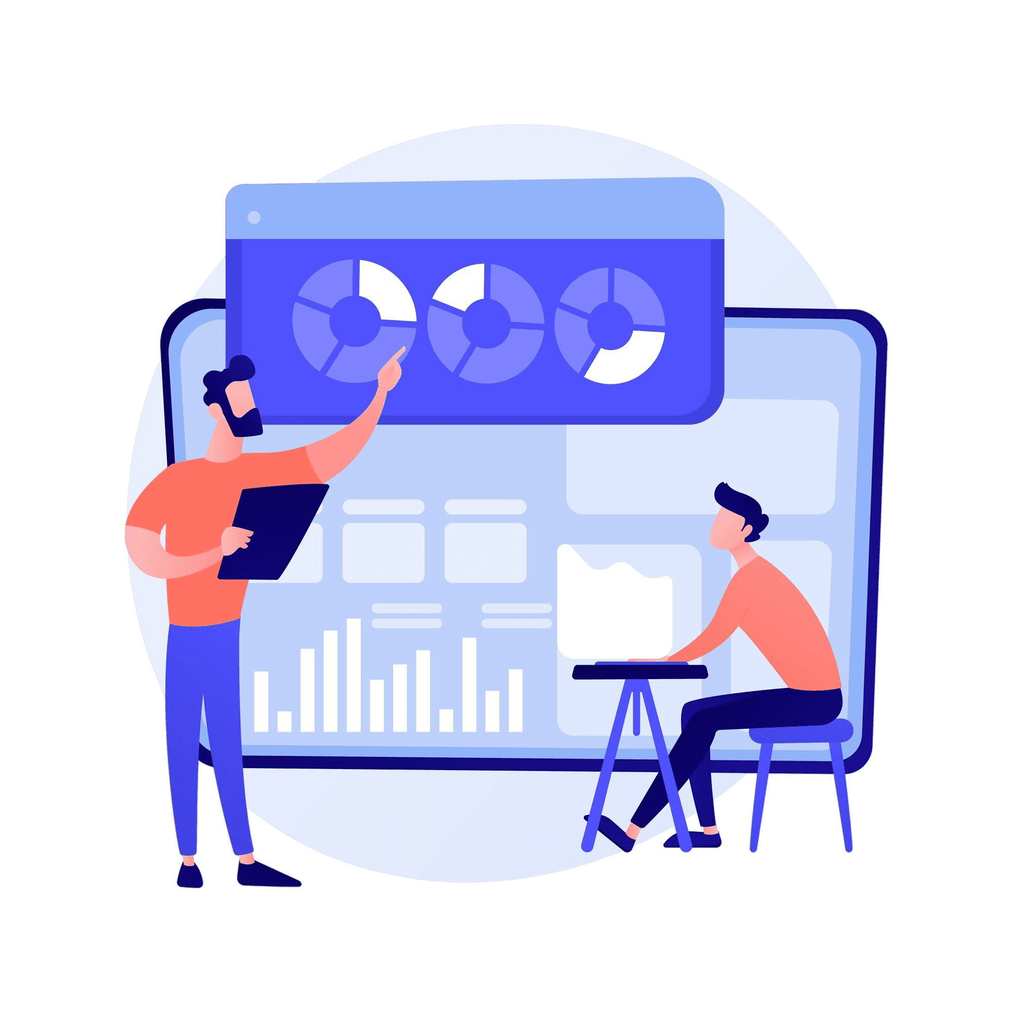 ClassPilot Dashboard Illustration